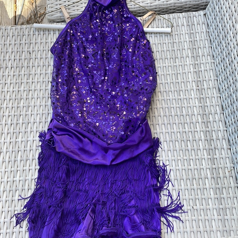 Weissman Purple/ Jazz /Hip hop/Dance Costume Size SA